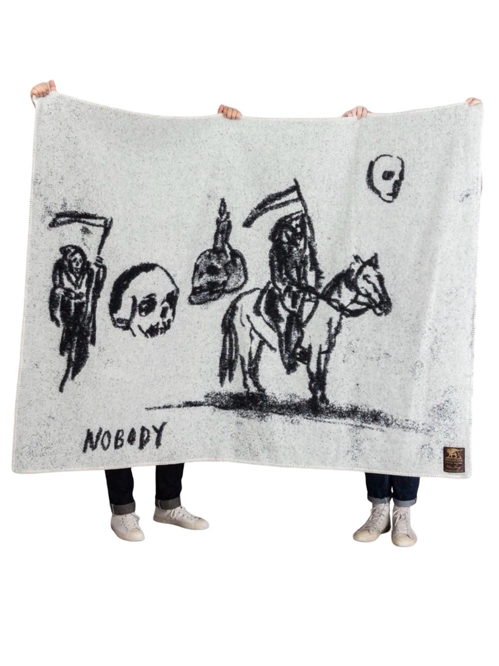Wes Lang x Indigofera Nobody Norwegian Wool Blanket